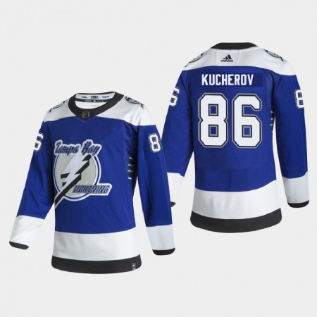 Pánské Hokejový Dres Tampa Bay Lightning Dresy Nikita Kucherov 86 2020-21 Reverse Retro Authentic